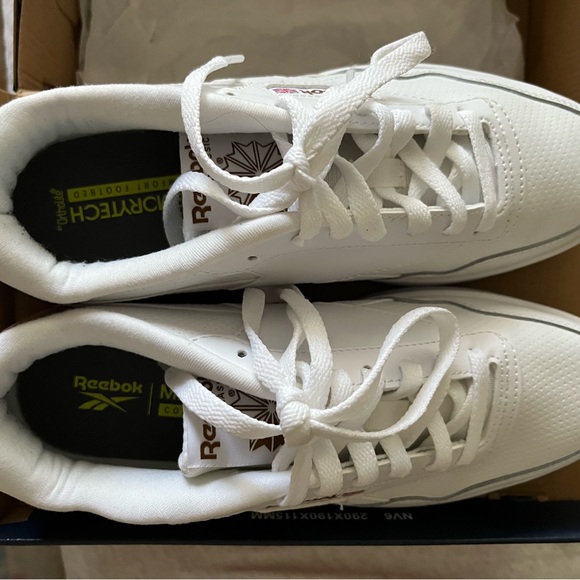 Reebok Men's Club MEMT, White and Brown - Picture 3 of 7